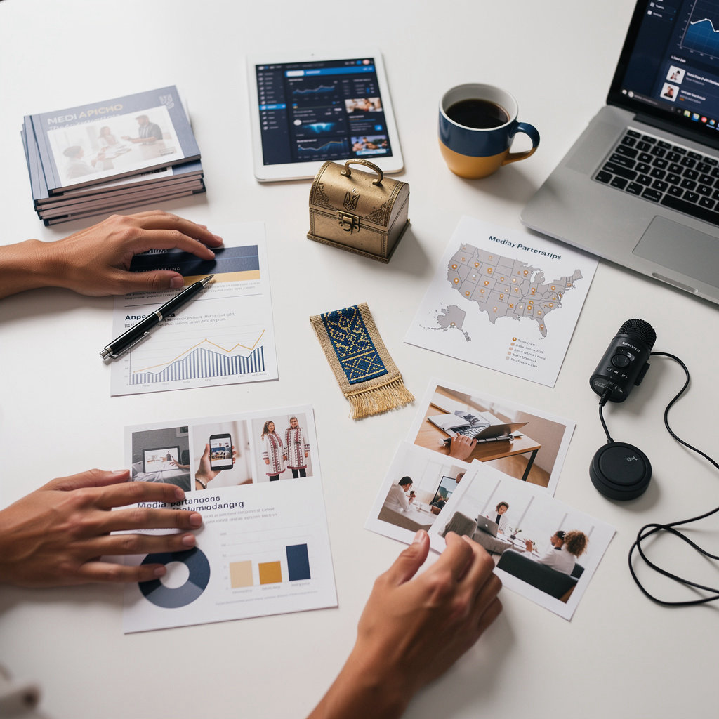 Hromada partnership opportunities connecting Ukrainian-American businesses and community organizations